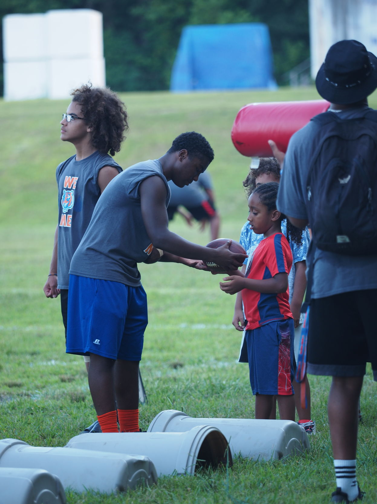 Bassett football camp